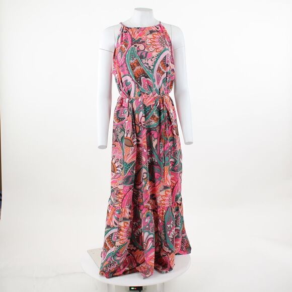 Inc International Concepts Women's Printed Tired Maxi Dress - Picture 2 of 5